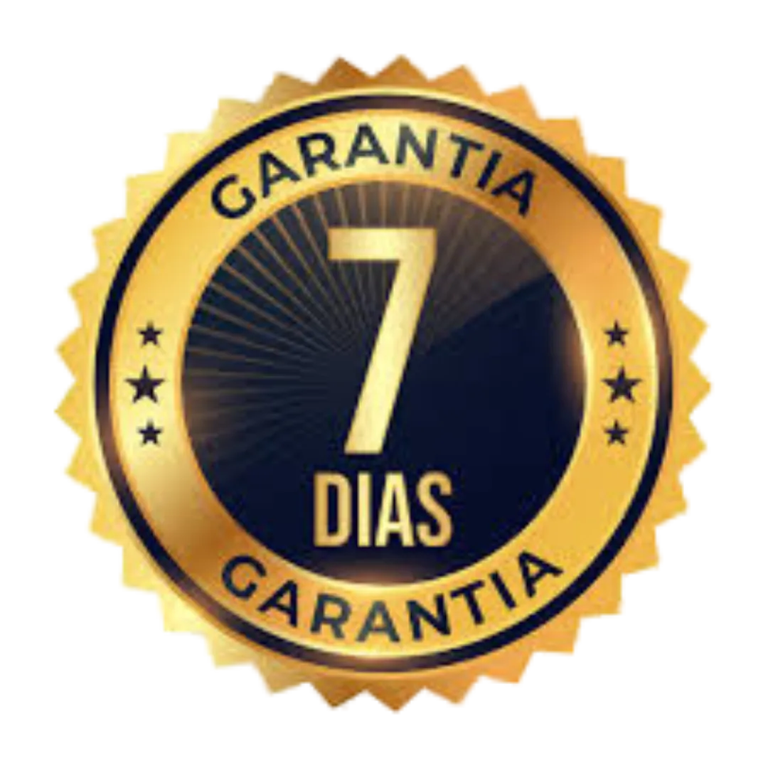 Selo de garantia de 7 dias